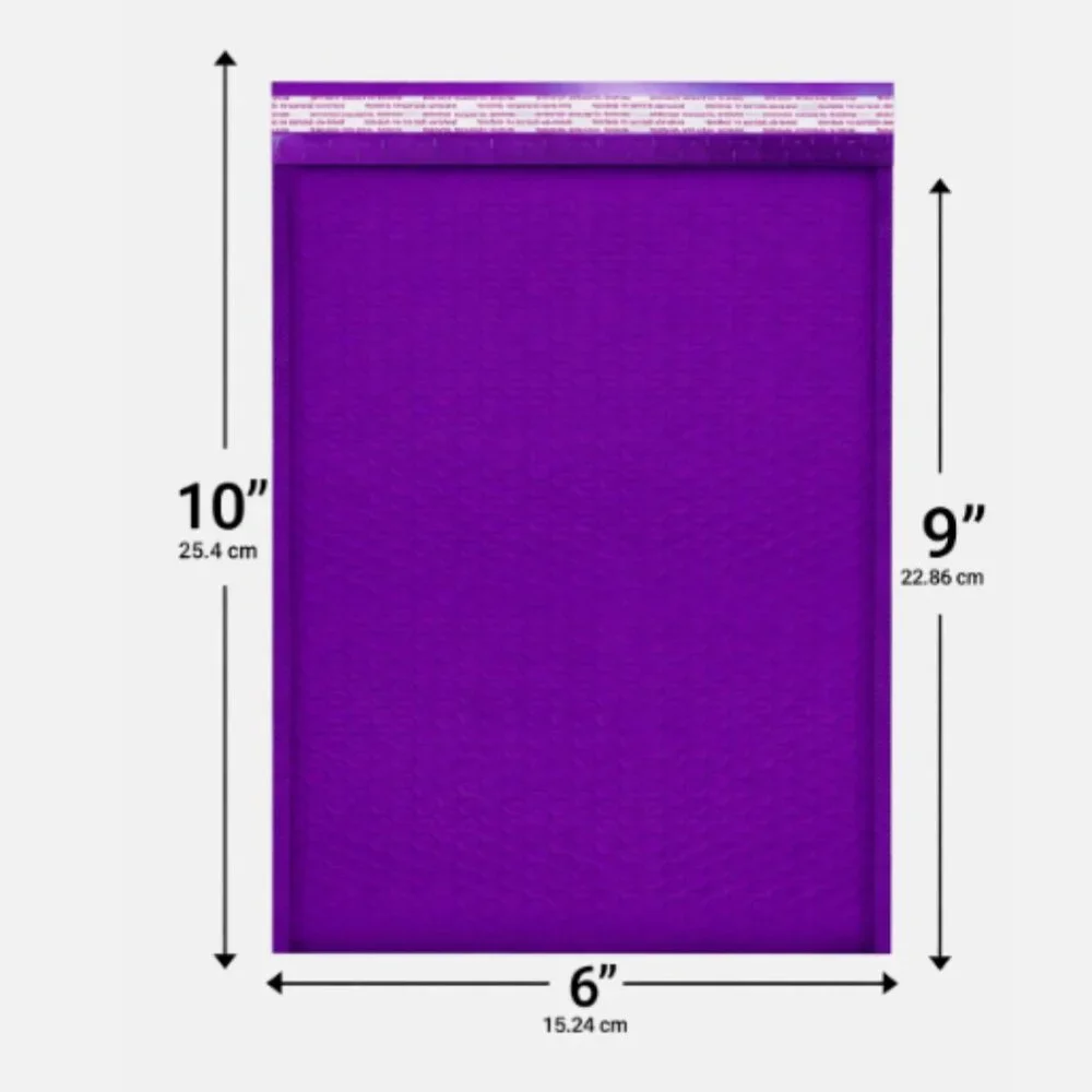Poly Bubble Mailers‎ Padded 25 Envelopes 6X10